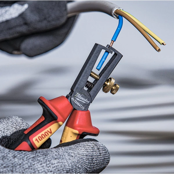 VDE wire stripping pliers