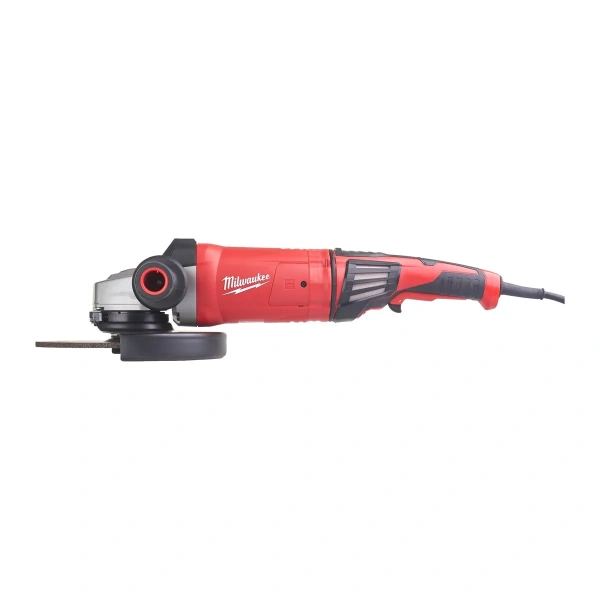 2400 W angle grinder with brake, kickback protection and AVS