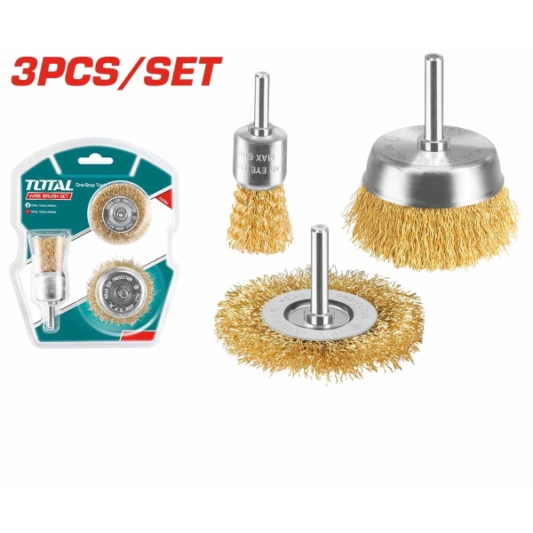 TAC310031 3 Pcs Wire Brush Set