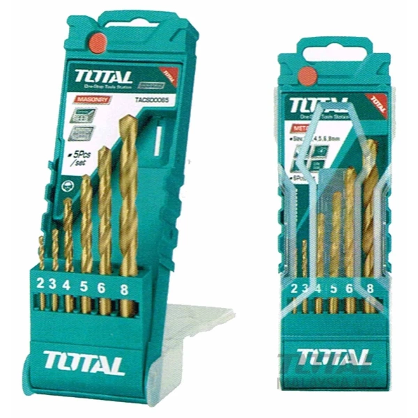 TACSD0065 6 Pcs HSS Twist Drill Bits Set