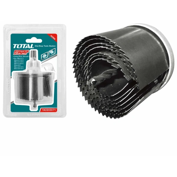 TACSH3071 7 Pcs Hole Saw Set