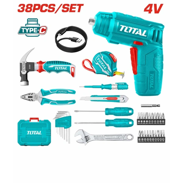 THKTHP10386 38 Pcs Household Tools Set