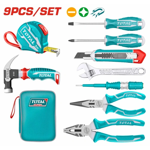 THKTHP90097 9 Pcs Hand Tools Set