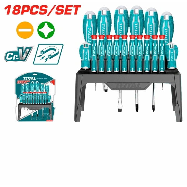 THT250618 18 Pcs Screwdriver Set