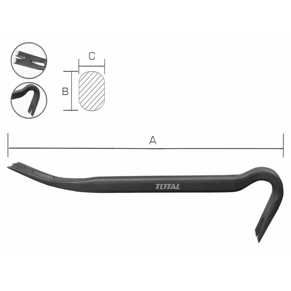 THT431142 Wrecking Bar