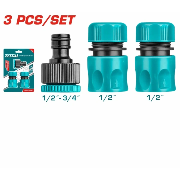THWS030301 3 Pcs Hose Quick Connectors Set