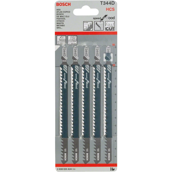 Jigsaw blade T 344 D